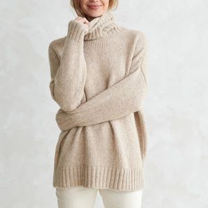 Jenni Kayne Alpaca Cocoon Turtleneck